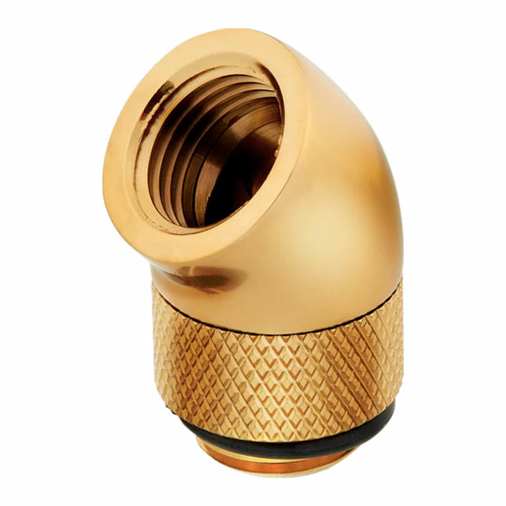 اتصال سخت افزاری خنک کننده مایع کورسیر Hydro X Series 45° Rotary Gold